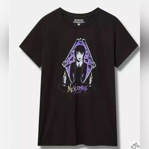 Torrid Wednesday Nevermore Graphic Tee